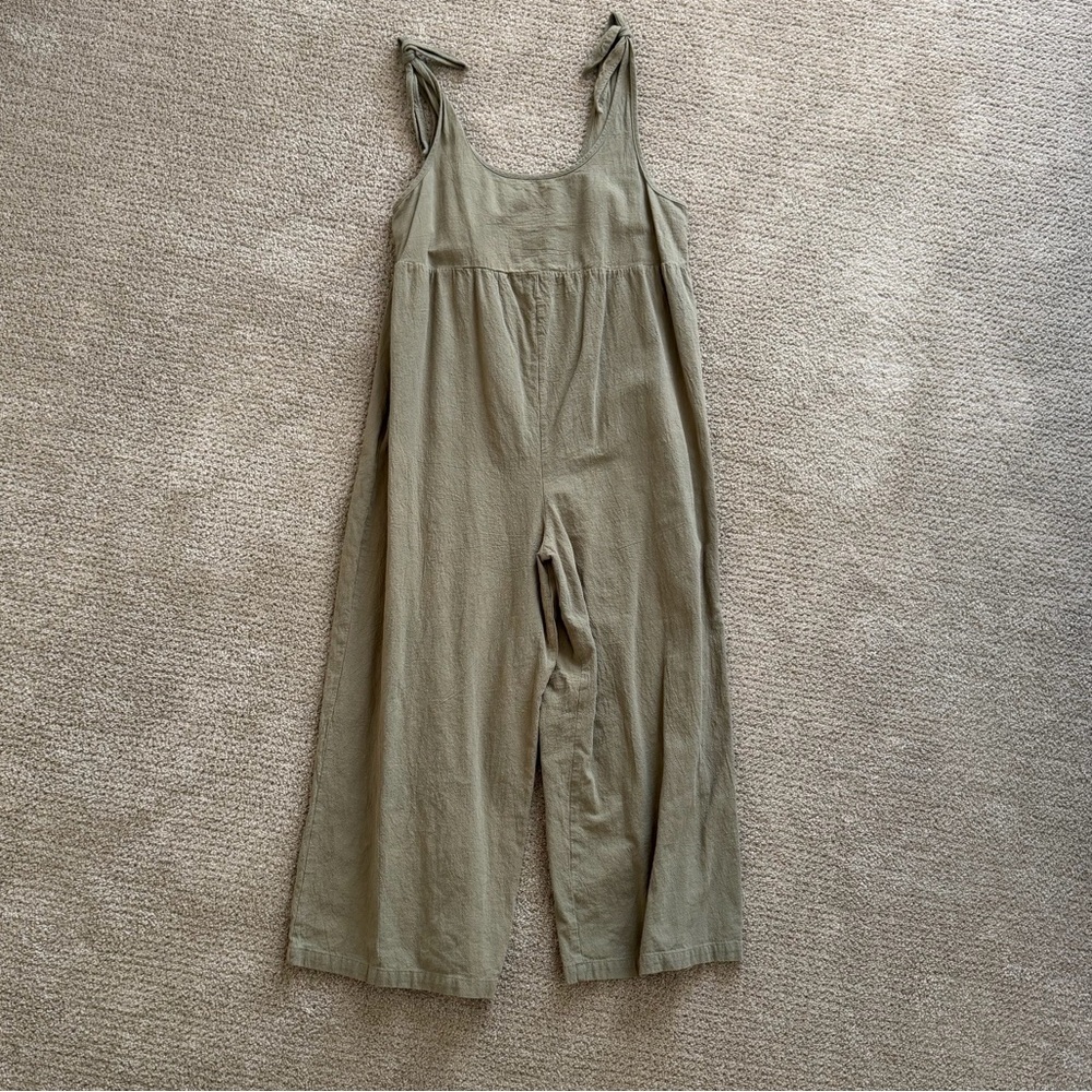 Olive Green Women's Jumpsuit